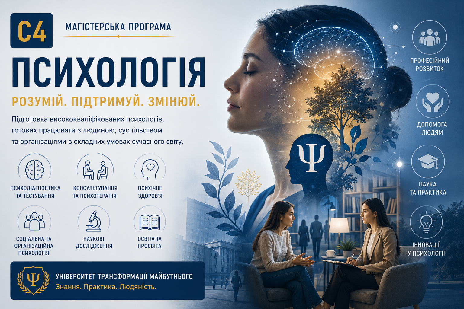 Магістерська програма Психологія