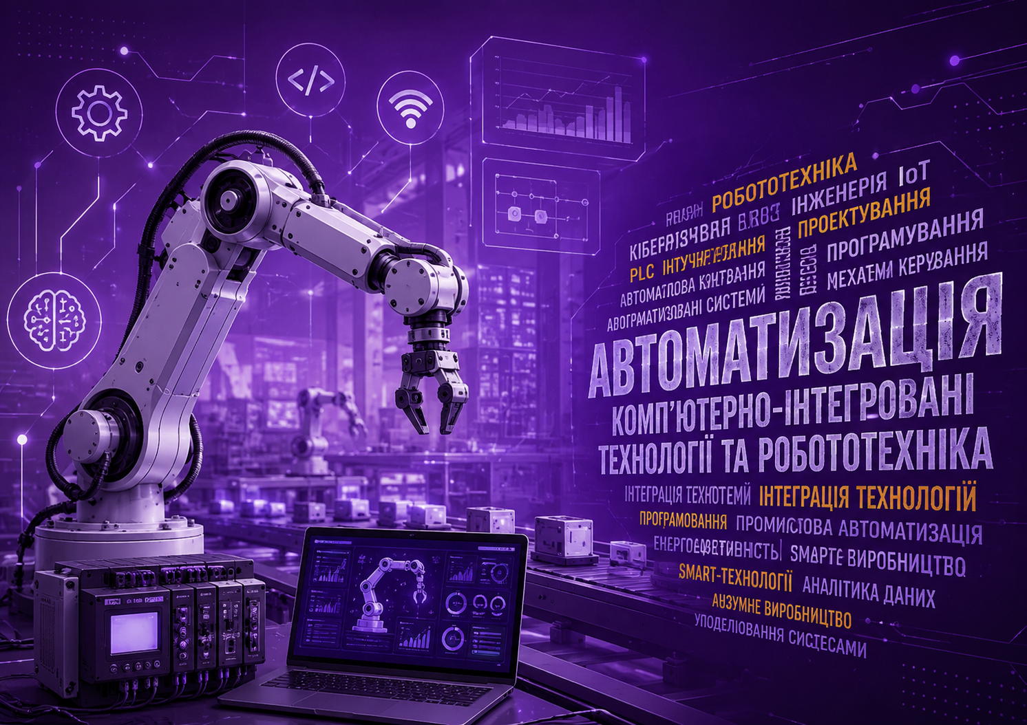 Автоматизація, комп’ютерно-інтегровані технології та робототехніка